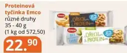 Potraviny CZ Proteinová tyčinka Emco nabídka