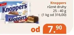 Potraviny CZ Knoppers nabídka