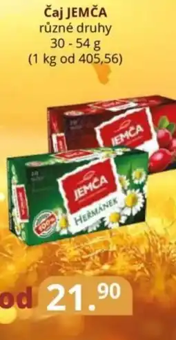 Potraviny CZ Čaj JEMČA nabídka