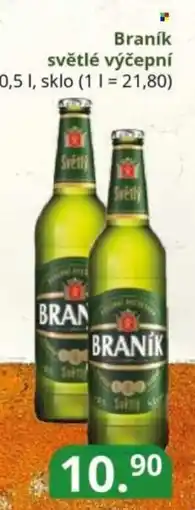 Potraviny CZ Braník světlé výčepní nabídka