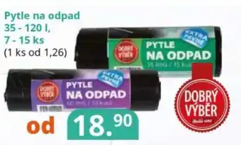 Potraviny CZ Pytle na odpad nabídka
