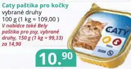 Potraviny CZ Caty paštika pro kočky nabídka