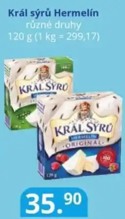 Potraviny CZ Král sýrů Hermelín nabídka