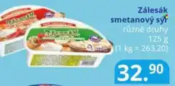 Potraviny CZ Zálesák smetanový sýr nabídka