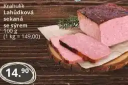 Potraviny CZ Krahulik Lahůdková sekaná se sýrem nabídka