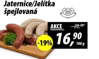ZEMAN Jaternice/Jelítka špejlovaná nabídka