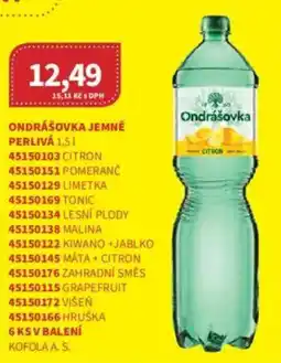 Kubík potraviny Ondrášovka jemně perlivá nabídka