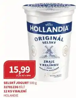 Kubík potraviny HOLLANDIA Selský jogurt nabídka