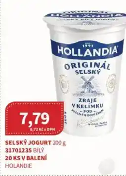 Kubík potraviny HOLLANDIA Selský jogurt nabídka