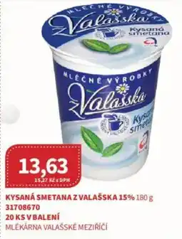 Kubík potraviny Kysaná smetana z valašska 15% nabídka