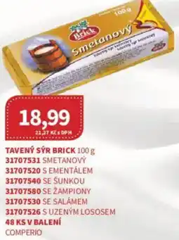 Kubík potraviny Tavený sýr brick nabídka
