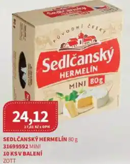 Kubík potraviny Sedlčanský hermelín nabídka