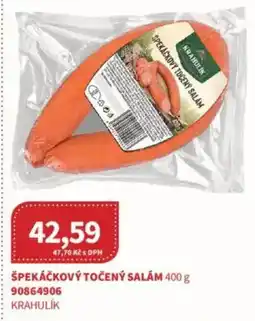 Kubík potraviny Špekáčkový točený salám nabídka