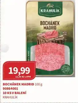 Kubík potraviny Bochánek madrid nabídka