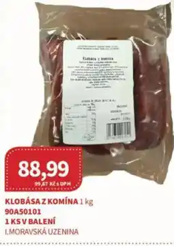 Kubík potraviny Klobása z komína nabídka