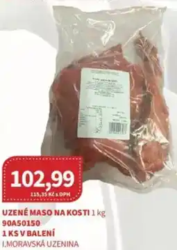 Kubík potraviny Uzené maso na kosti nabídka