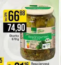 Jip Okurky 670 g nabídka