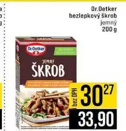 Jip Dr. Oetker bezlepkový škrob jemný 200 g nabídka