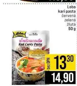 Jip Lobo kari pasta 50 g nabídka