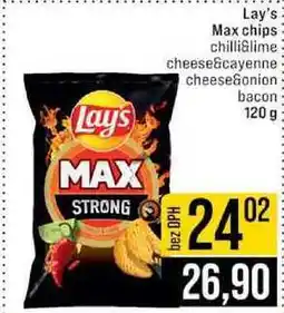 Jip Lay's Max chips 120 g nabídka