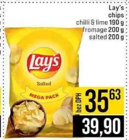 Jip Lay's chips 190 - 200 g nabídka