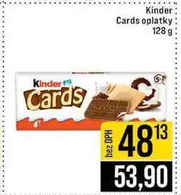 Jip Kinder Cards oplatky 128 g nabídka