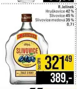 Jip R. Jelínek pálenka 0,7 l nabídka