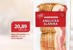Kubík potraviny Anglická slanina nabídka