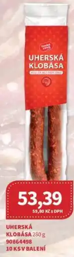 Kubík potraviny Uherská klobása nabídka