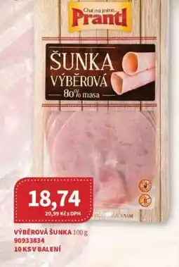Kubík potraviny Výběrová šunka nabídka