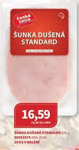 Kubík potraviny Šunka dušená standard nabídka