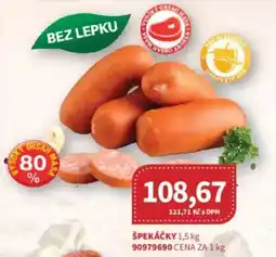 Kubík potraviny Špekáčky nabídka