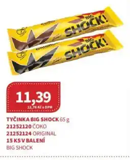 Kubík potraviny Tyčinka big shock nabídka