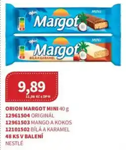 Kubík potraviny Orion margot mini nabídka