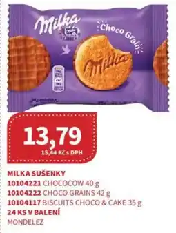 Kubík potraviny Milka sušenky nabídka