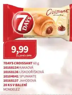 Kubík potraviny 7days croissant nabídka