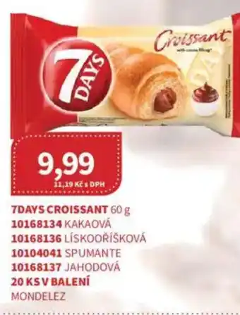 Kubík potraviny 7days croissant nabídka