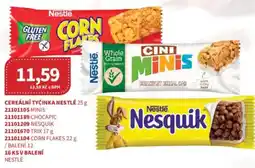 Kubík potraviny Cereální tyčinka nestlé nabídka