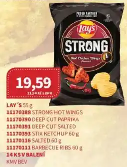 Kubík potraviny Lay's nabídka