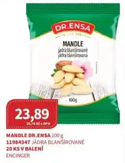 Kubík potraviny Mandle DR.ENSA nabídka