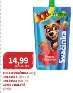 Kubík potraviny Hello svačinka nabídka