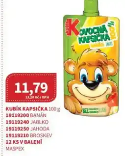 Kubík potraviny Kubík kapsička nabídka
