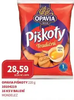 Kubík potraviny Opavia piškoty nabídka