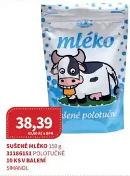 Kubík potraviny Sušené mléko nabídka