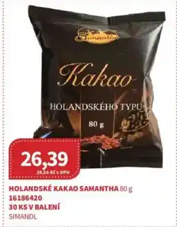Kubík potraviny Holandské kakao samantha nabídka