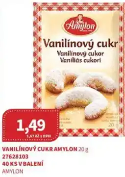 Kubík potraviny Vanilínový cukr amylon nabídka