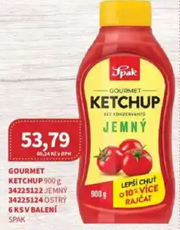 Kubík potraviny Spak Gourmet ketchup nabídka