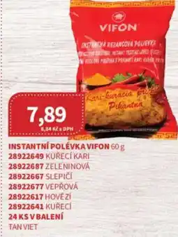 Kubík potraviny Instantní polévka vifon nabídka