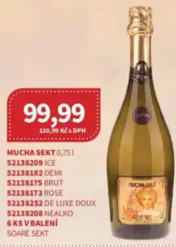 Kubík potraviny Mucha sekt nabídka
