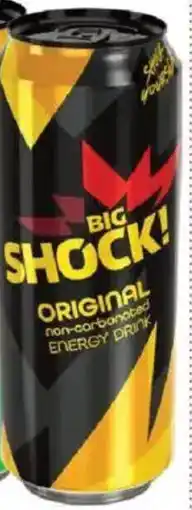 Kubík potraviny Big shock energy drink nabídka